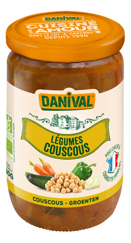 Danival Couscous groenten bio 630g
